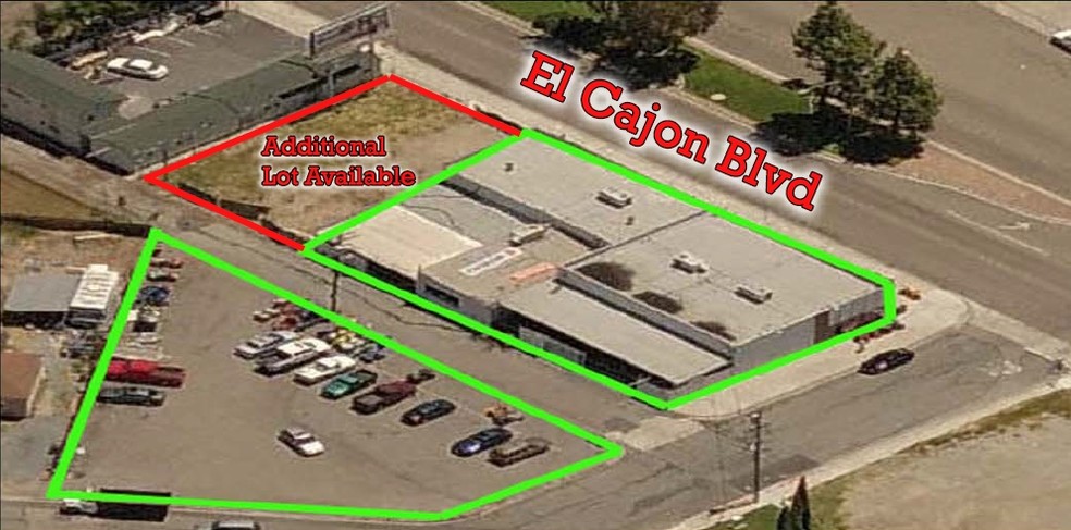 650-660 El Cajon Blvd, El Cajon, CA for lease - Aerial - Image 2 of 19