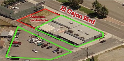 650-660 El Cajon Blvd, El Cajon, CA - aerial  map view - Image1