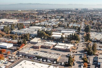 2550 Wyandotte St, Mountain View, CA - AERIAL map view