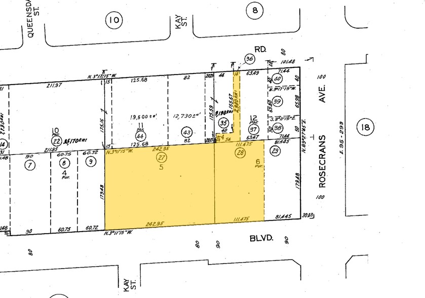 1210 N Long Beach Blvd, Compton, CA for lease - Plat Map - Image 2 of 12