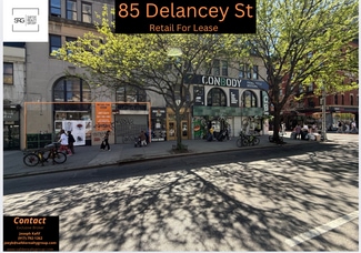 More details for 85 Delancey St, New York, NY - Retail for Lease