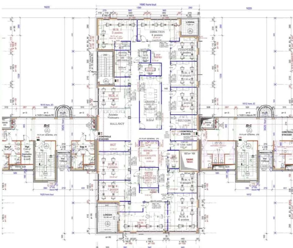 Office in Lyon for lease Floor Plan- Image 1 of 5