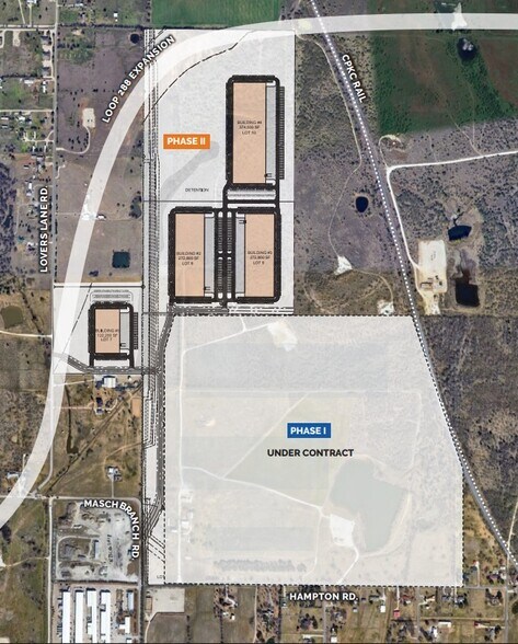 Loop 288, Denton, TX for sale - Site Plan - Image 2 of 3