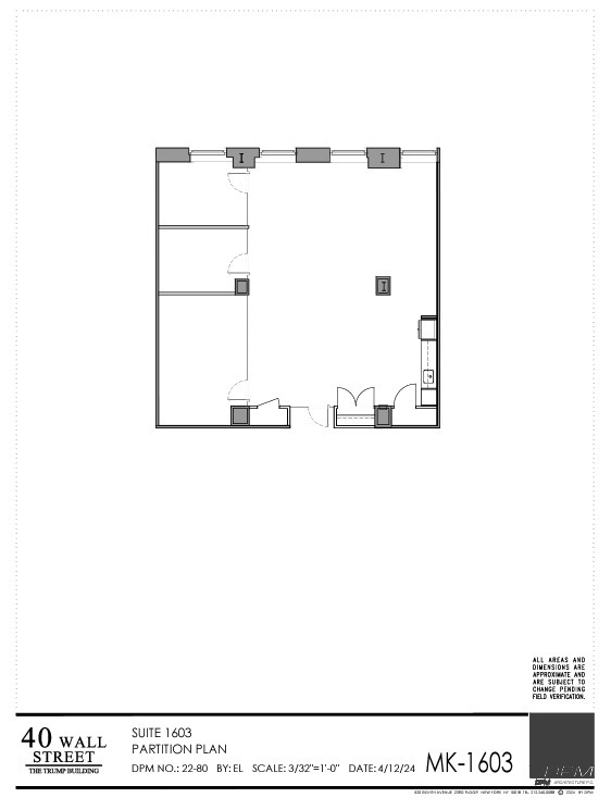 40 Wall St, New York, NY for lease Floor Plan- Image 1 of 1