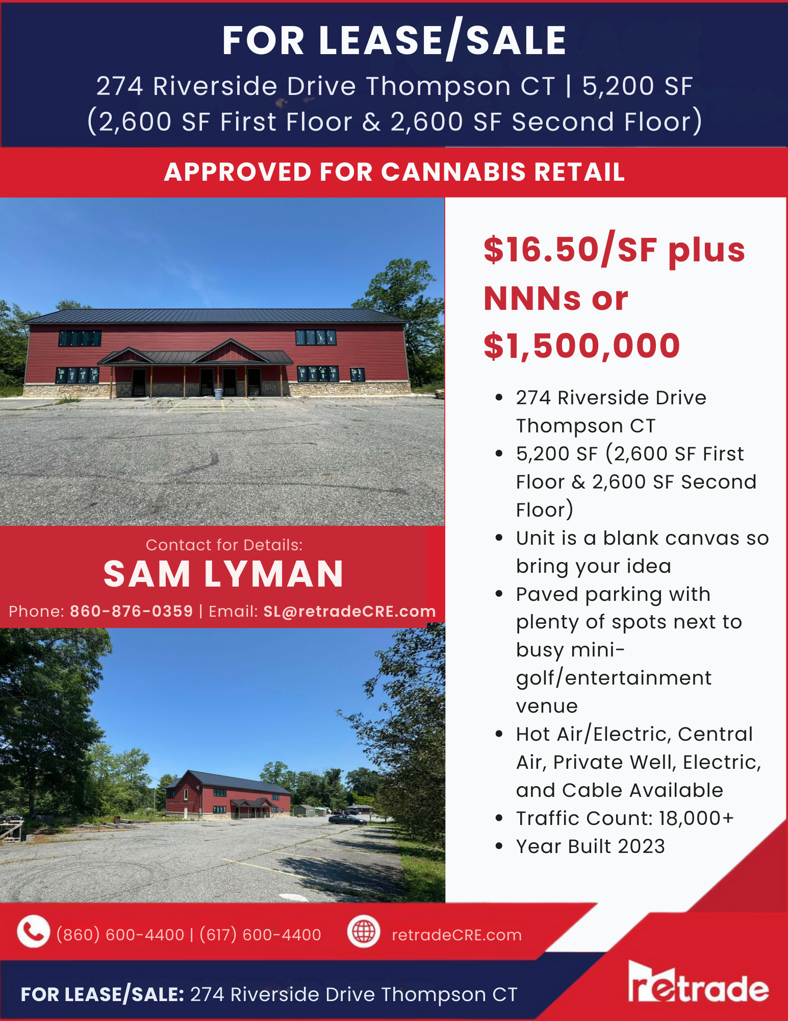 274 Riverside Dr, Thompson, CT for lease Building Photo- Image 1 of 3