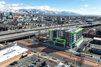 735 W North Temple, Salt Lake City, UT - AERIAL map view