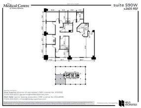 2001 Santa Monica Blvd, Santa Monica, CA for lease Floor Plan- Image 2 of 2