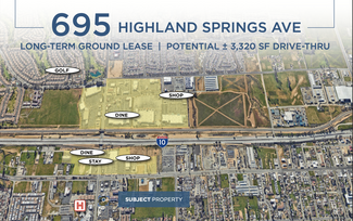 More details for 695 Highland Springs Ave, Beaumont, CA - Land for Lease