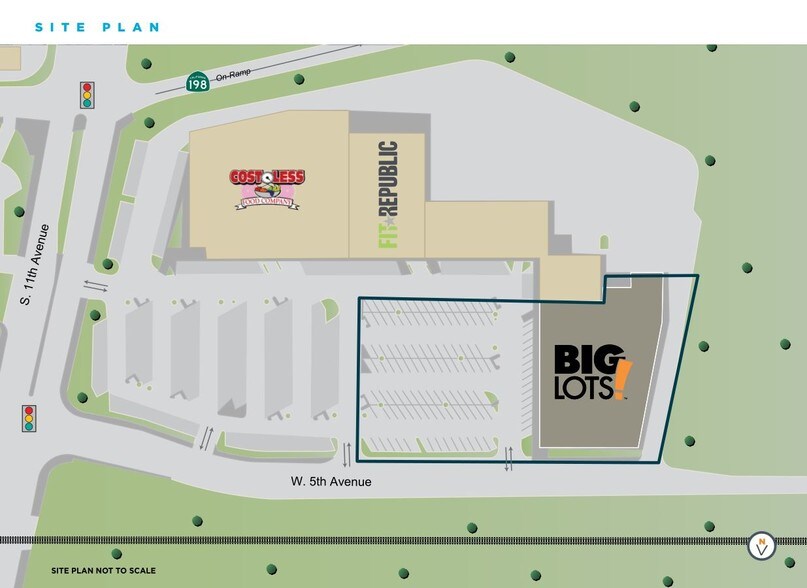 150 S 11th Ave, Hanford, CA for sale - Site Plan - Image 1 of 1