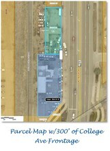 429 N College Ave, Fort Collins, CO - AERIAL map view