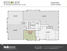 1641 Worthington Rd, West Palm Beach, FL for lease Floor Plan- Image 1 of 2