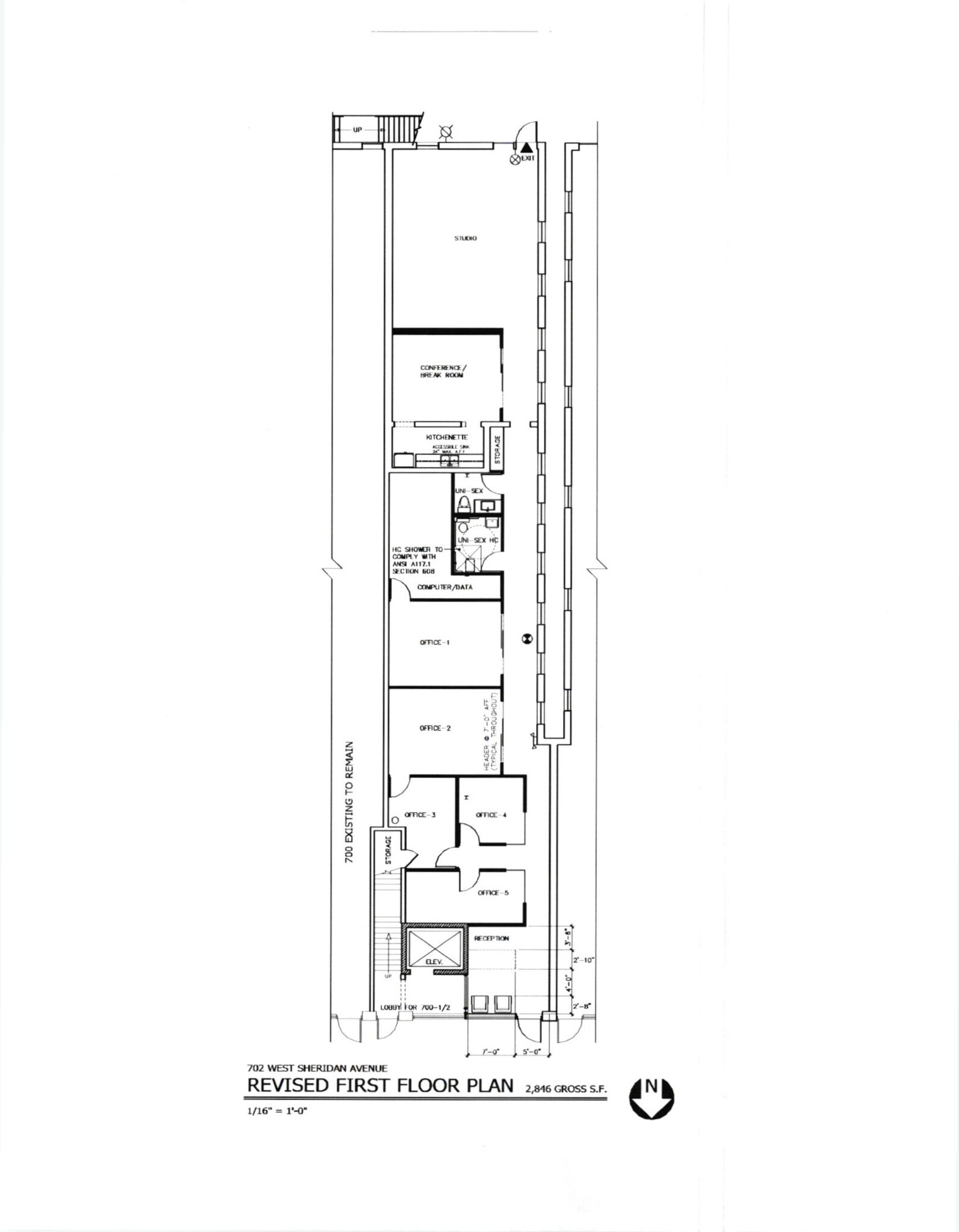 702 W Sheridan Ave, Oklahoma City, OK for lease Site Plan- Image 1 of 1