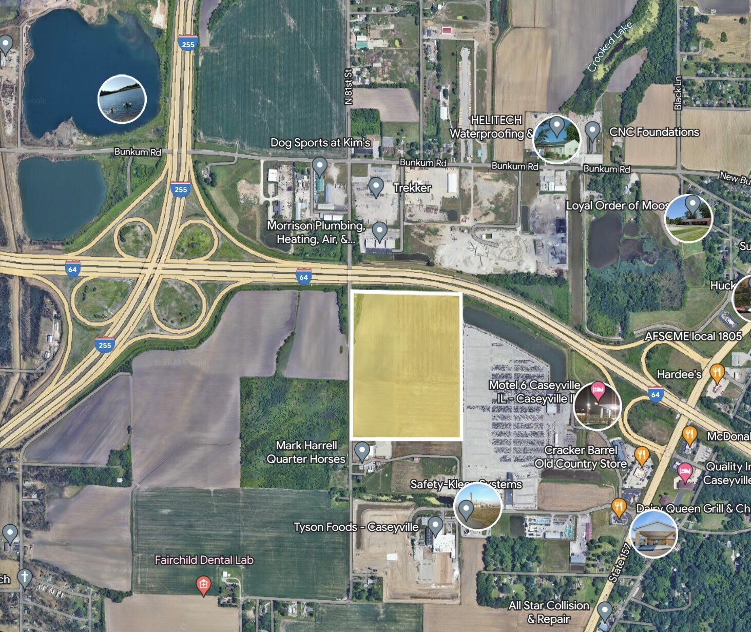 1850 81 St., Caseyville, IL for sale Aerial- Image 1 of 1