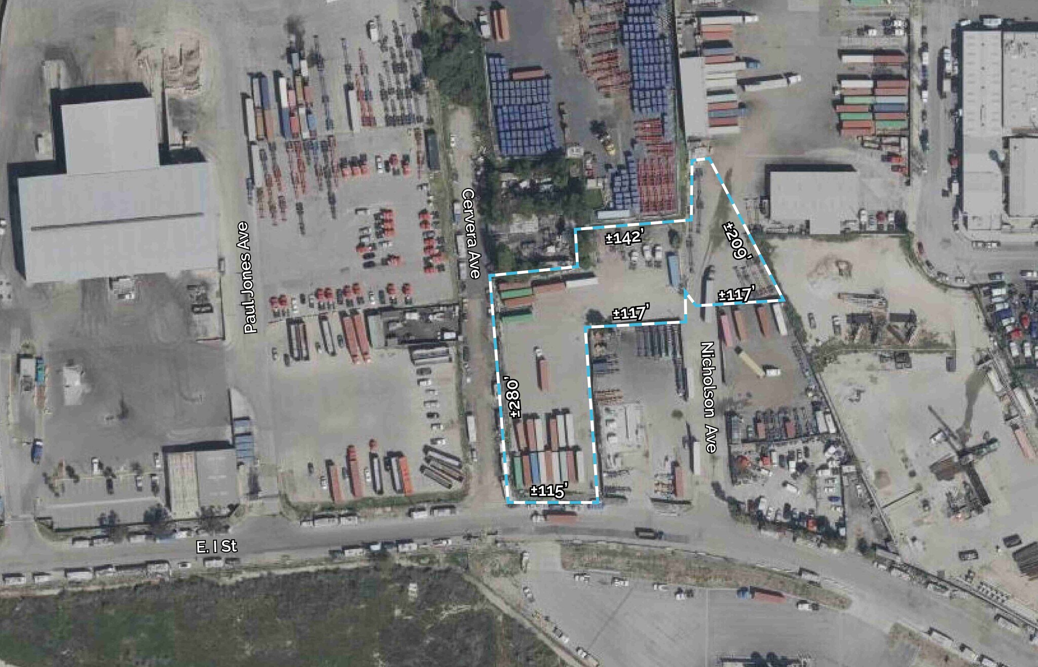 932 Cervera Ave, Wilmington, CA for sale Aerial- Image 1 of 3