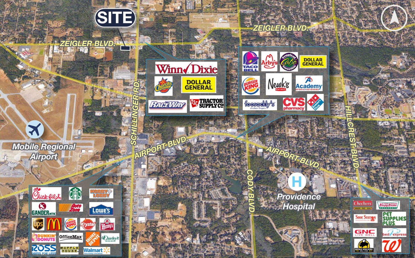 7859 Zeigler blvd, Mobile, AL 36608