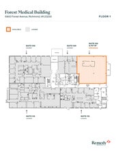6900 Forest Ave, Richmond, VA for lease Floor Plan- Image 1 of 1
