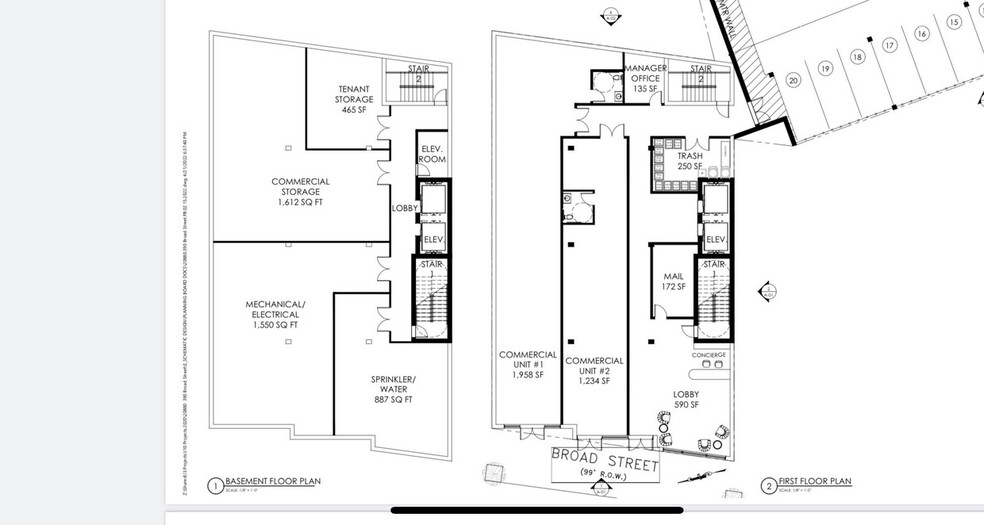 386-390 Broad St, Newark, NJ for lease - Floor Plan - Image 3 of 3