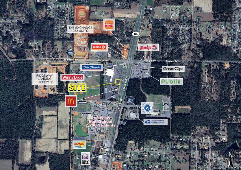 1390 N Ferdon Blvd, Crestview, FL for lease - Building Photo - Image 1 of 3