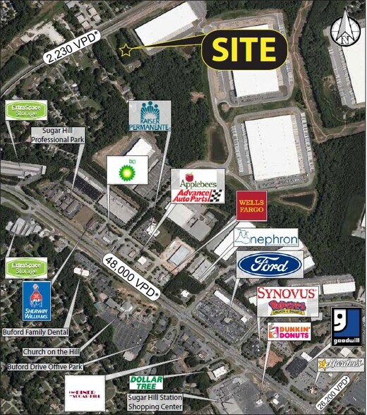 1050 Sugar Hill Rd NE, Buford, GA for sale - Building Photo - Image 1 of 1