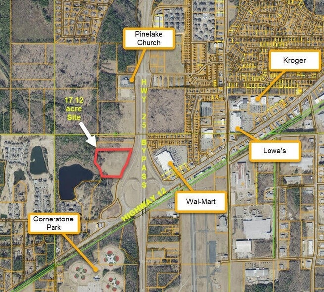 W side Hwy 25 and Carter blvd, Starkville, MS for sale - Other - Image 2 of 10