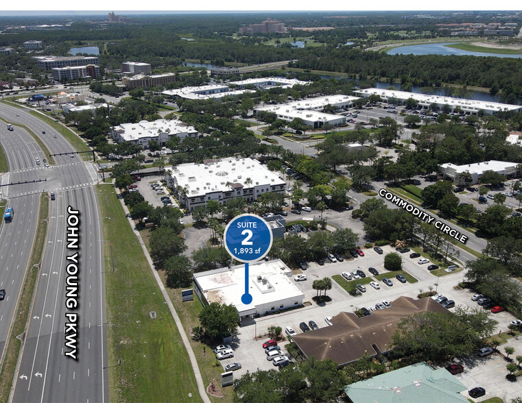8809 Commodity Cir, Orlando, FL for lease - Aerial - Image 3 of 14