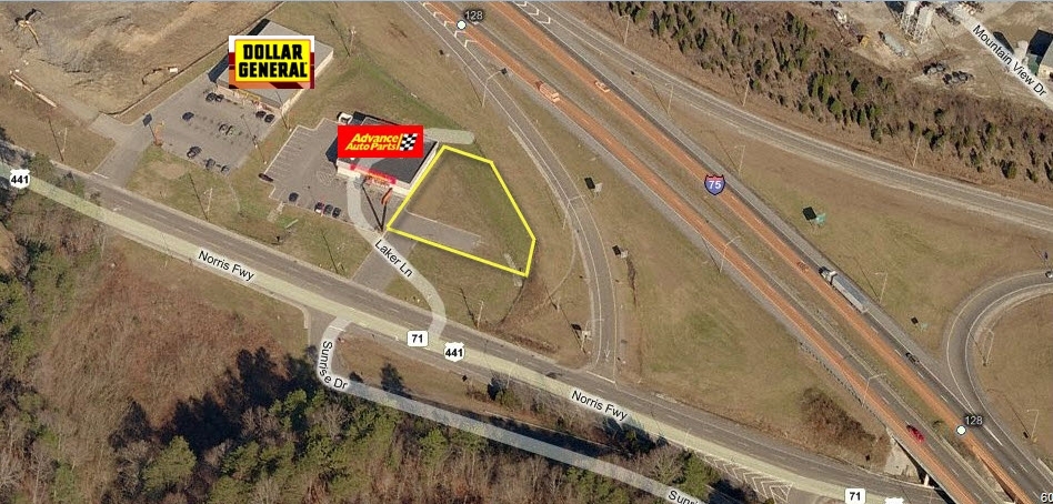 Highway 441 & Laker Lane, Rocky Top, TN for sale - Primary Photo - Image 1 of 1