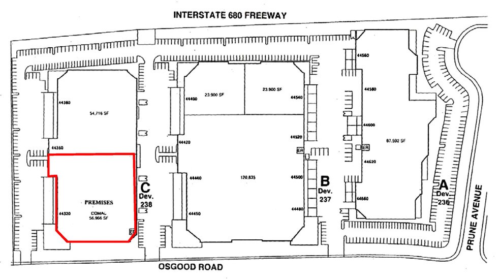 44320-44380 Osgood Rd, Fremont, CA for lease - Other - Image 2 of 6