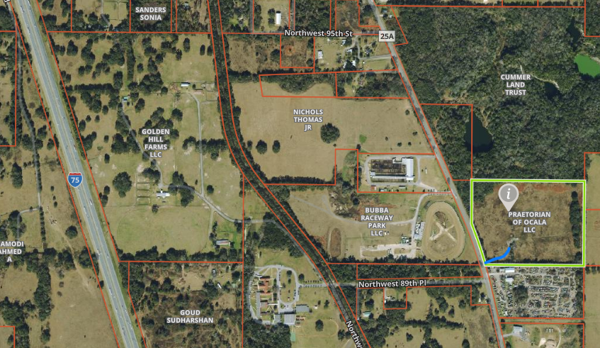 9005 NW Gainesville Rd, Ocala, FL for lease - Aerial - Image 2 of 2