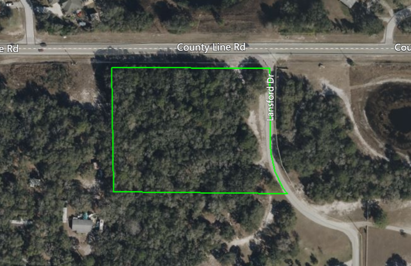 County Line Rd & Lansford Dr, Hudson, FL for sale - Primary Photo - Image 1 of 1