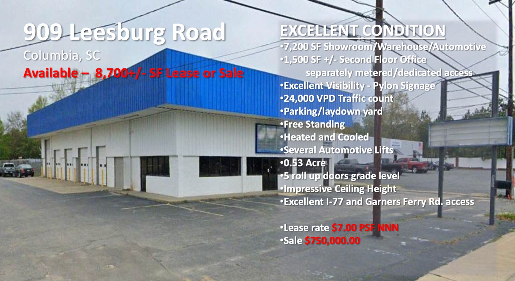 909 Leesburg Rd, Columbia, SC 29209