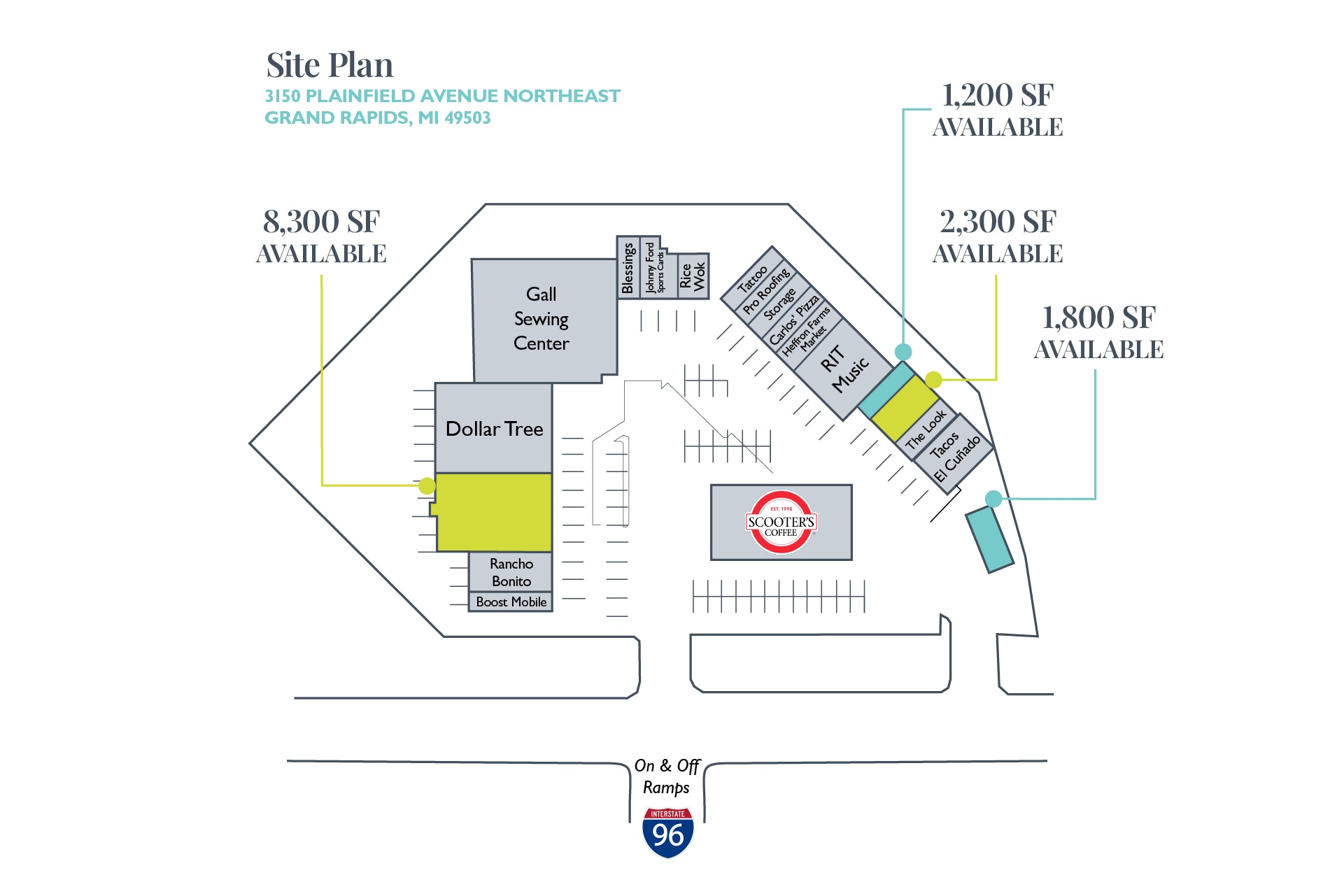 3140-3176 Plainfield Ave NE, Grand Rapids, MI for lease Building Photo- Image 1 of 11