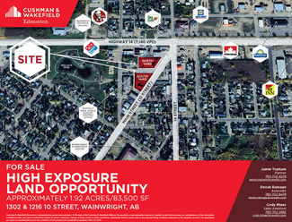 More details for 1216 10, Wainwright, AB - Land for Sale