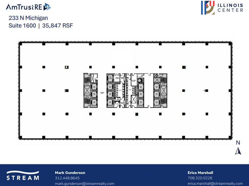 233 N Michigan Ave, Chicago, IL for lease Floor Plan- Image 1 of 1