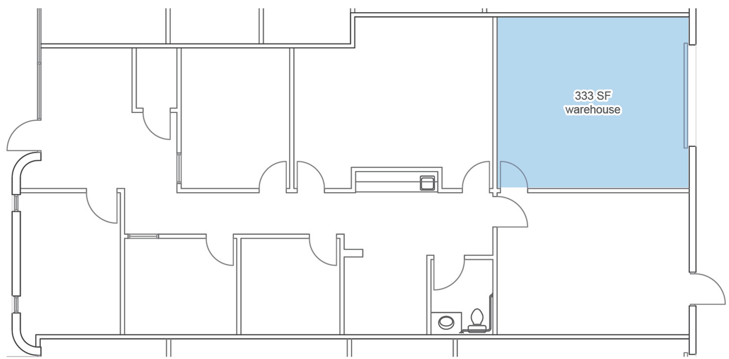 6100 NW 2nd St, Oklahoma City, OK for lease Floor Plan- Image 1 of 2