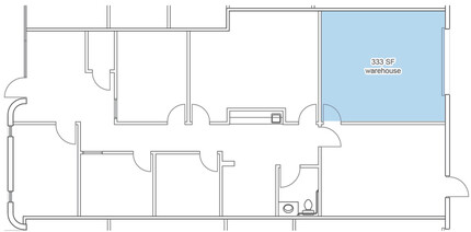 6100 NW 2nd St, Oklahoma City, OK for lease Floor Plan- Image 1 of 2