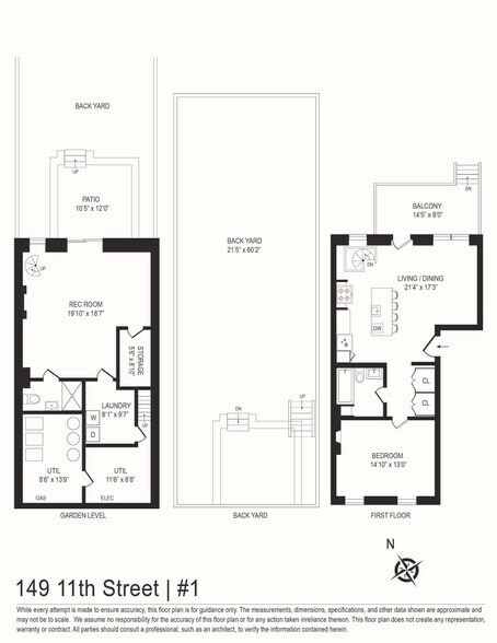 149 11th St, Brooklyn, NY for sale - Floor Plan - Image 2 of 34