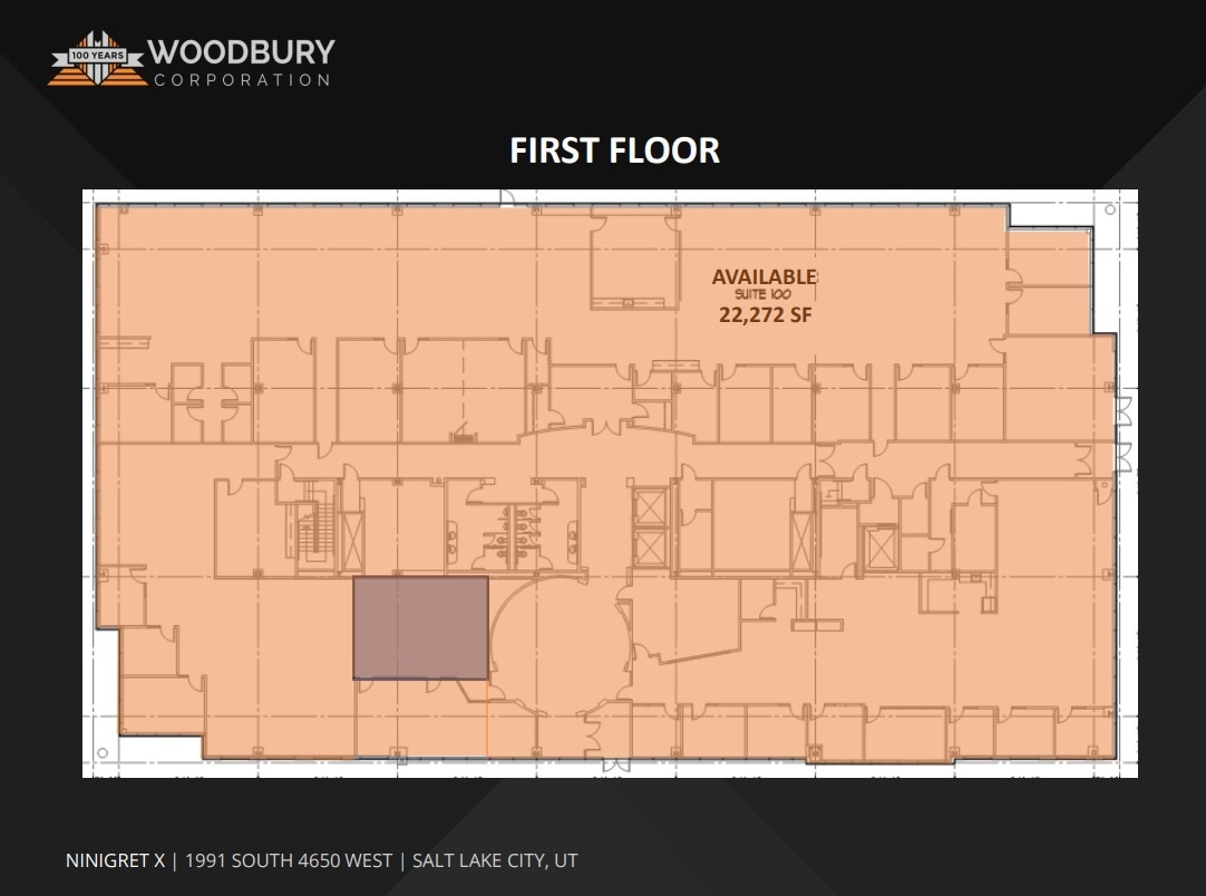 1991 S 4650 W, Salt Lake City, UT for lease Floor Plan- Image 1 of 1