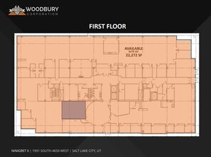 1991 S 4650 W, Salt Lake City, UT for lease Floor Plan- Image 1 of 1