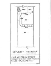 1100-1116 E Mulberry St, Angleton, TX for lease Site Plan- Image 1 of 1