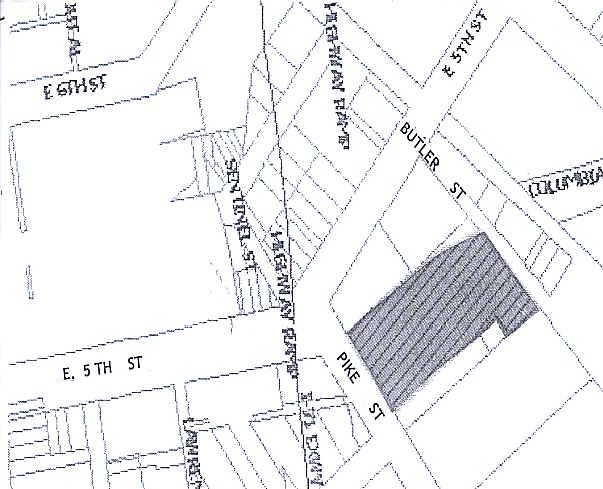 400 Pike St, Cincinnati, OH for sale Plat Map- Image 1 of 1