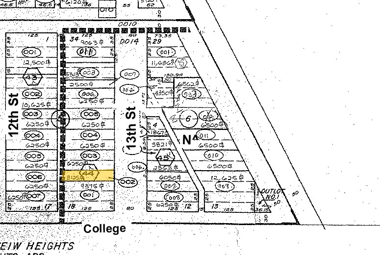 1119 13th St, Boulder, CO for sale Plat Map- Image 1 of 1