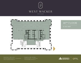 35 W Wacker Dr, Chicago, IL for lease Floor Plan- Image 1 of 1