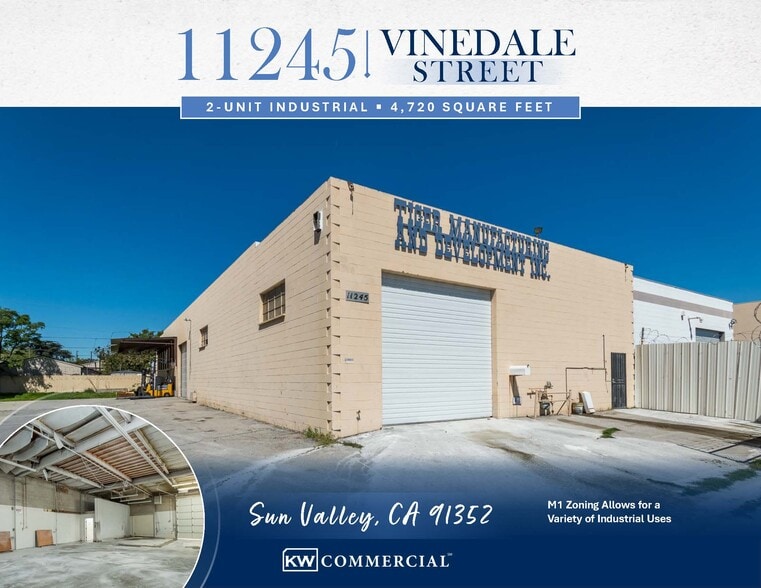 11245 Vinedale St, Sun Valley, CA for sale - Building Photo - Image 1 of 15