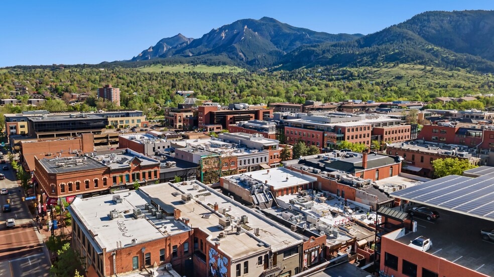 1133-1135 Pearl St, Boulder, CO for lease - Aerial - Image 3 of 3