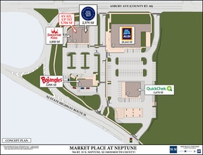 704 State Route 35 N, Neptune City, NJ for lease Site Plan- Image 1 of 1