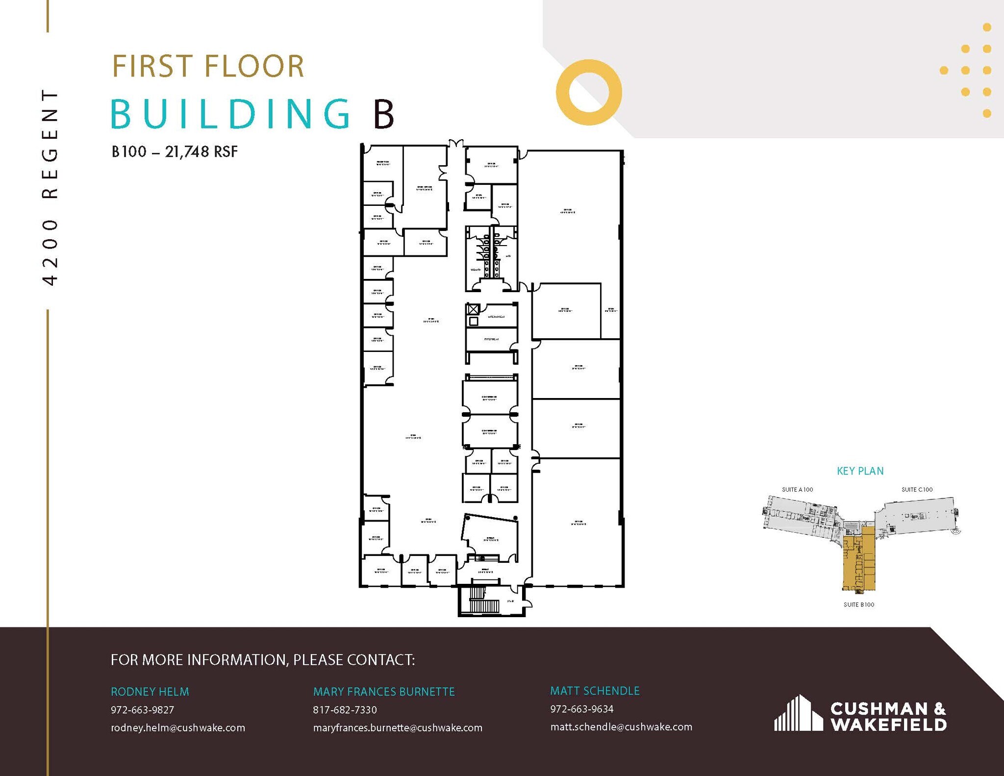 4200 Regent Blvd, Irving, TX for lease Floor Plan- Image 1 of 1