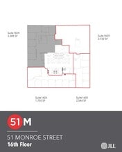 51 Monroe St, Rockville, MD for lease Floor Plan- Image 1 of 1