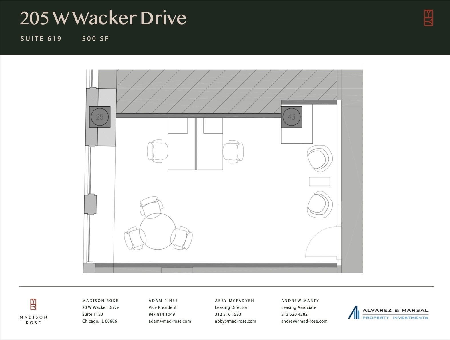 205 W Wacker Dr, Chicago, IL for sale Floor Plan- Image 1 of 1