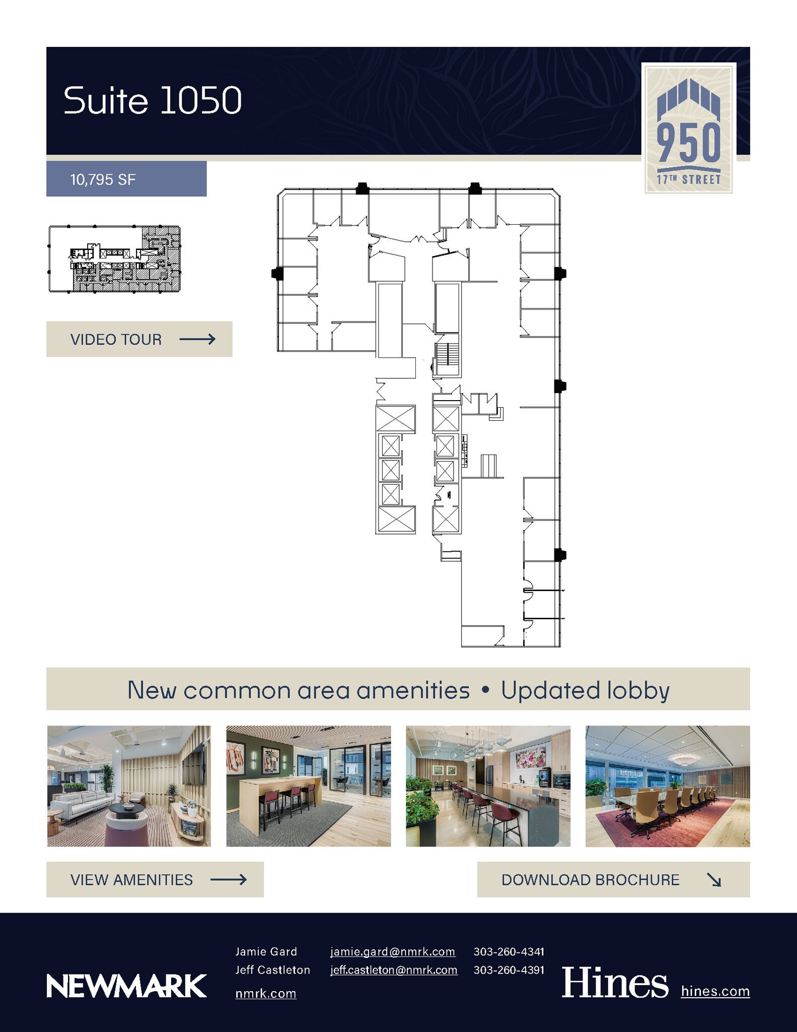 950 17th St, Denver, CO for lease Floor Plan- Image 1 of 1
