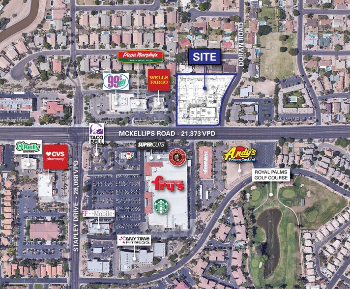 1310 E McKellips Rd, Mesa, AZ 85203 E/NEC Stapley Dr & McKellips Rd